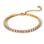 BRACCIALE ETERNITY WHITE ACCIAIO INOX 304 REGOLABILE