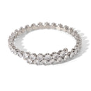 BRACCIALE TENNIS RIGIDO CON ZIRCONI ACCIAIO INOX 304