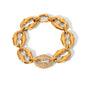 BRACCIALE MARINARO CON STRASS ORO ACCIAO INOX 304