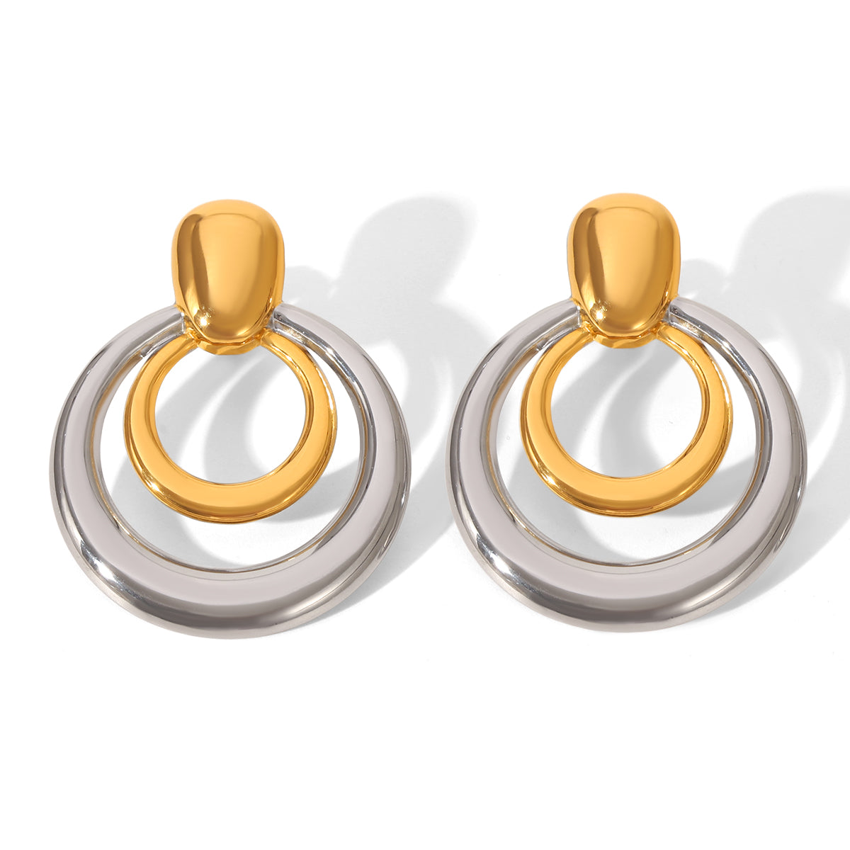 ORECCHINI MARINARA IN ORO/ARGENTO ACCIAIO INOX 304