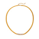 COLLANA SNAKE DIAMOND ACCIAIO INOX 304 REGOLABILE