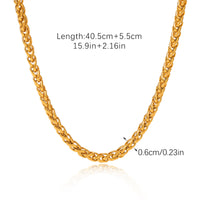 COLLANA MARINARA ORO ACCIAIO INOX 304