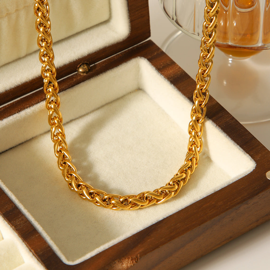 COLLANA MARINARA ORO ACCIAIO INOX 304