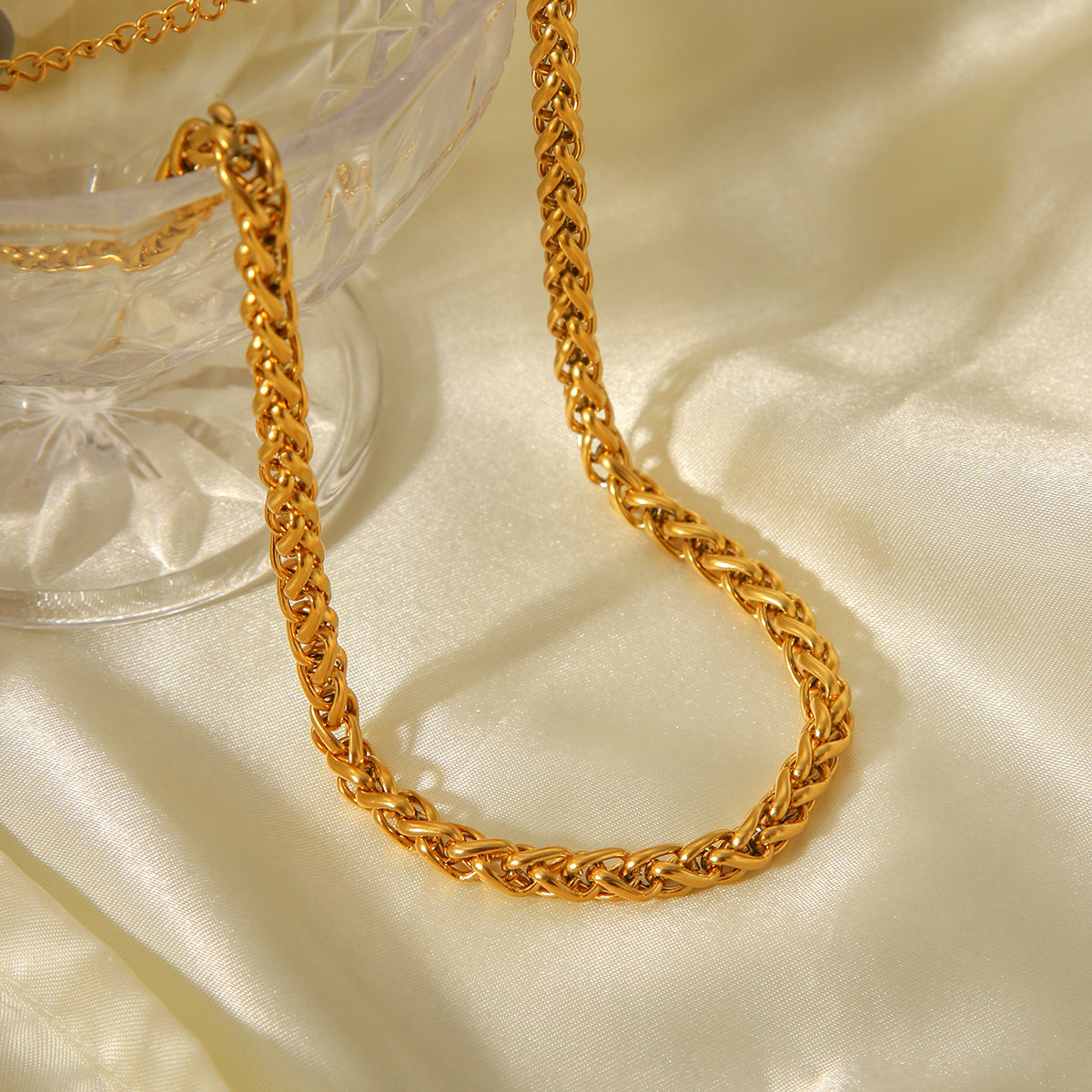 COLLANA MARINARA ORO ACCIAIO INOX 304