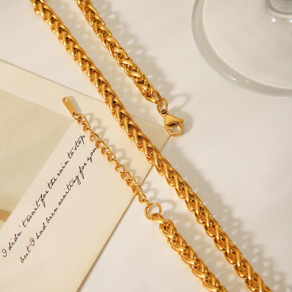 COLLANA MARINARA ORO ACCIAIO INOX 304