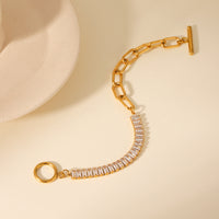 BRACCIALE DIAMOND  ACCIAIO INOX 304 REGOLABILE