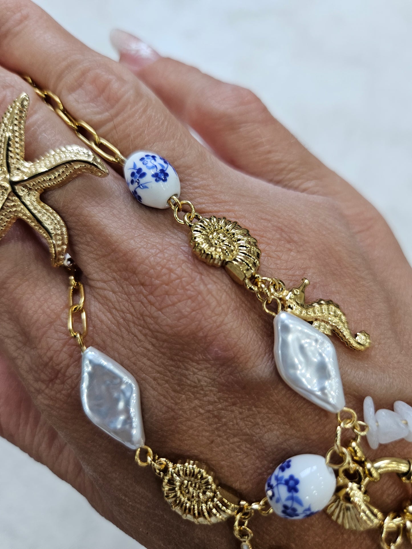 Tris Marino orecchini bracciale e collana in acciaio inox inossidabile