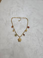 Collana farfalla con charm in acciaio inox