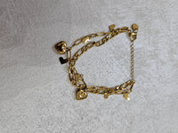 Bracciale con charm con cuori