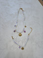 Completo cocker bracciale +collana con charms acciaio inox