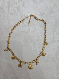 Collana marina con charm