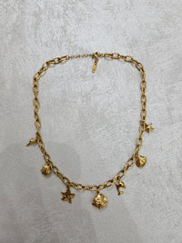 Collana marina con charm