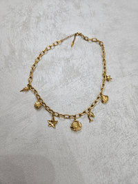 Collana marina con charm