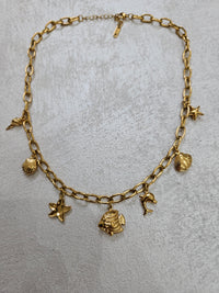 Collana marina con charm