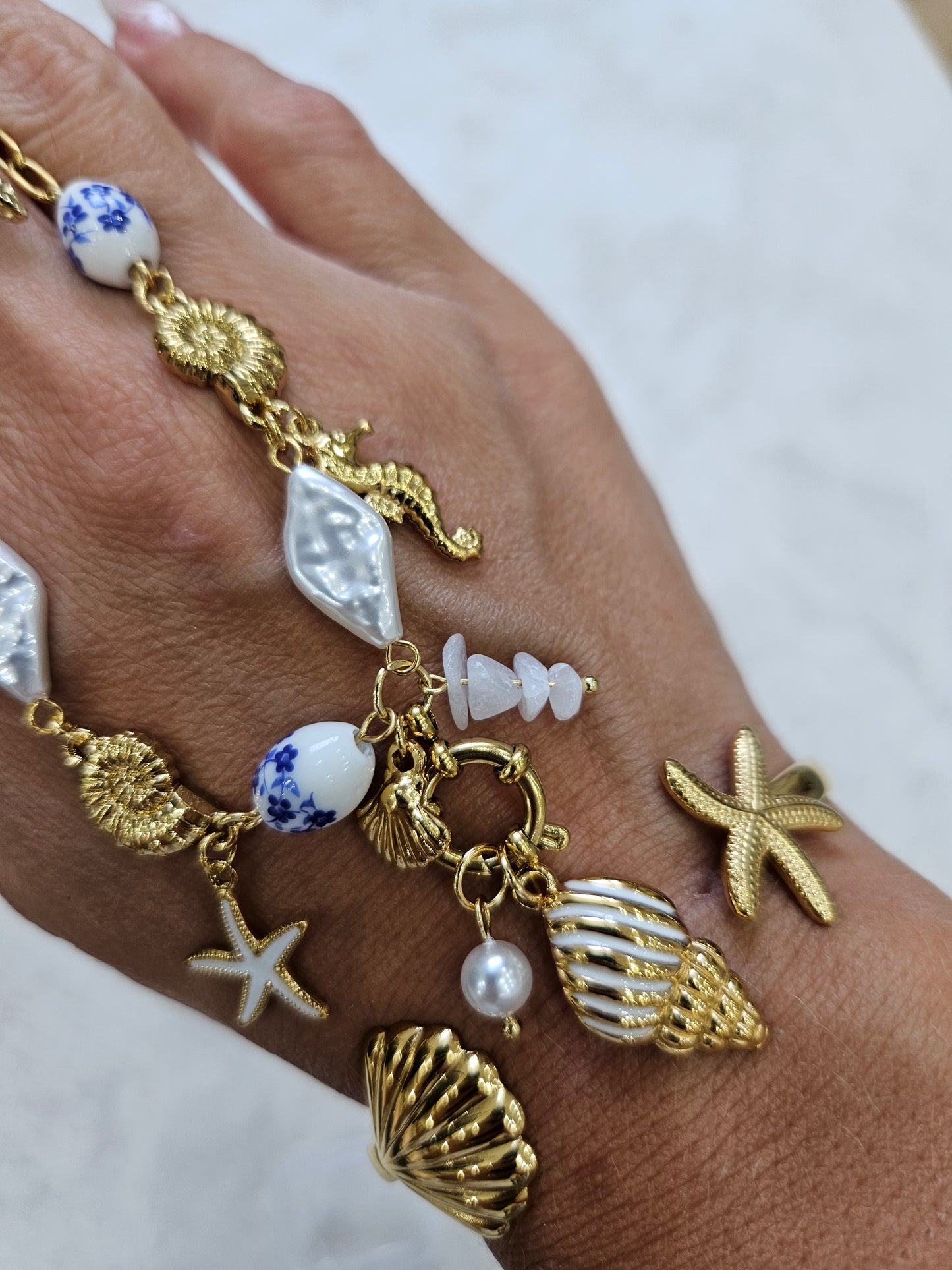 Tris Marino orecchini bracciale e collana in acciaio inox inossidabile