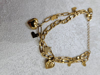 Bracciale con charm con cuori