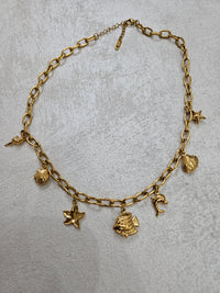 Collana marina con charm